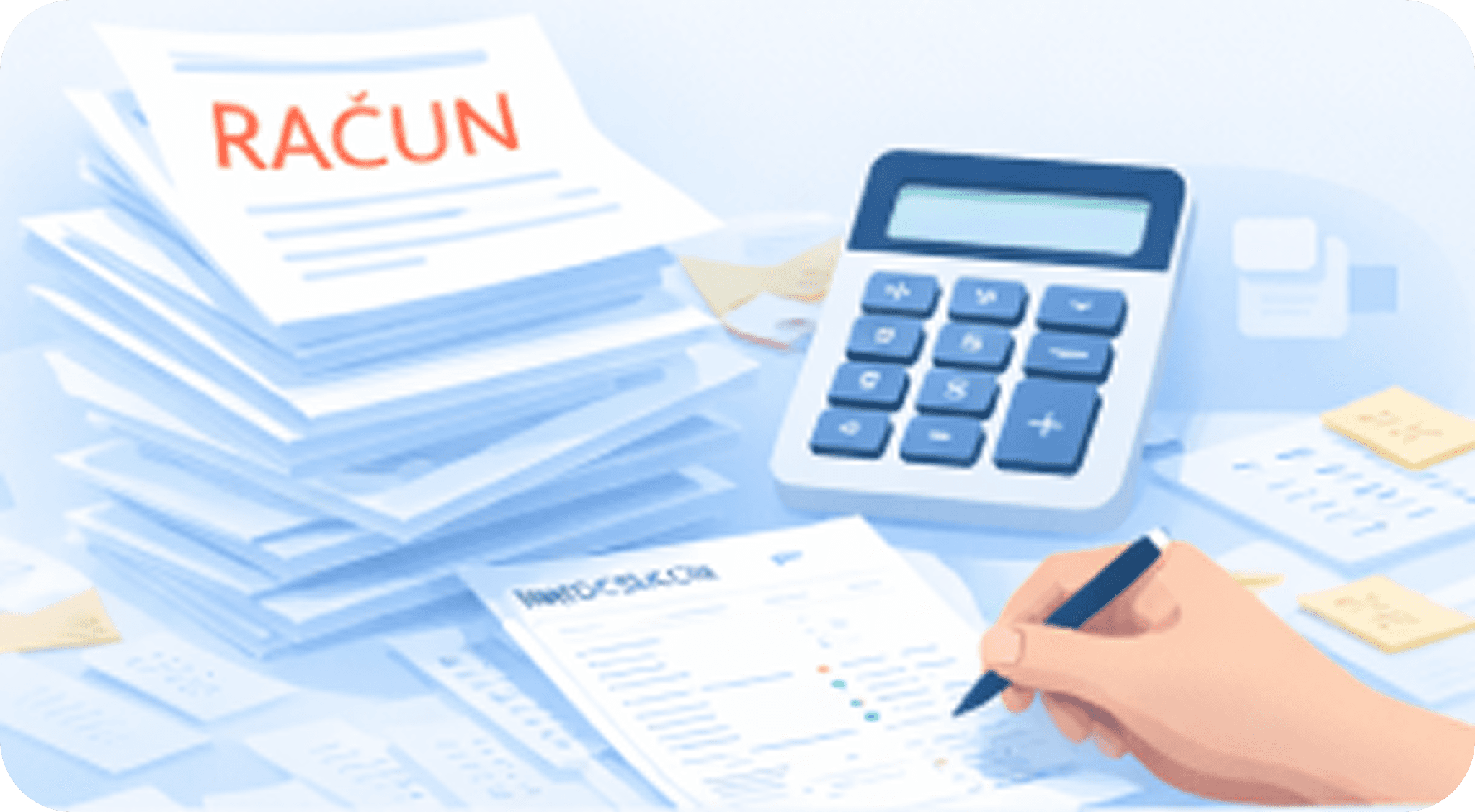Ročno delo z računi